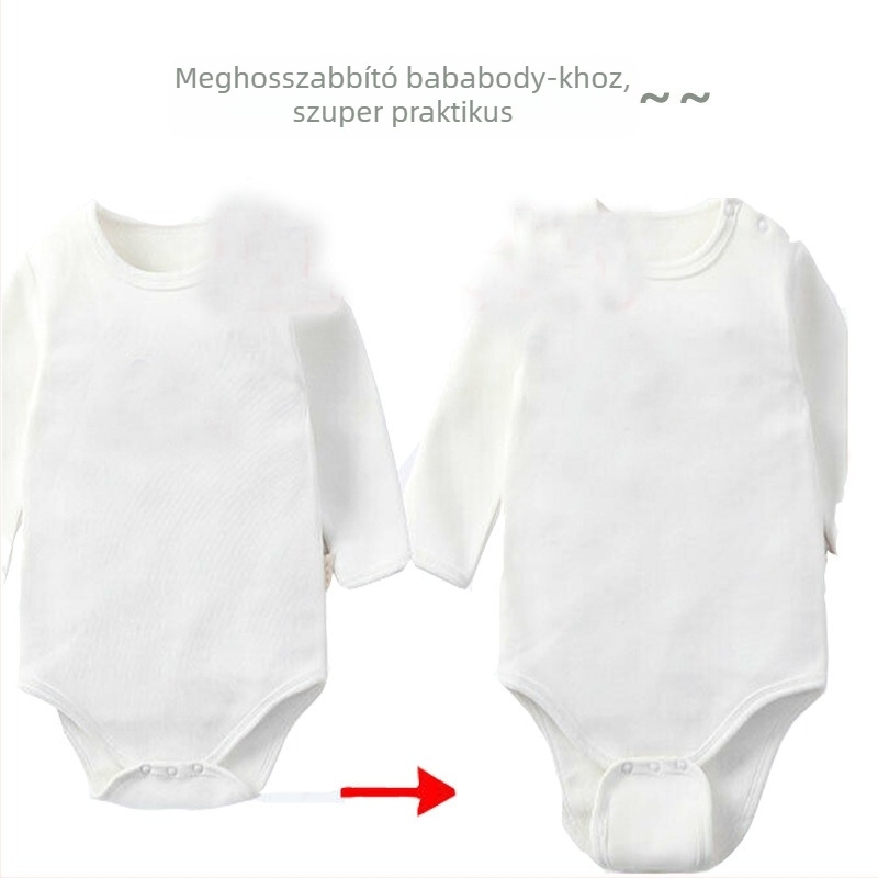Kombinált Hakka hosszabbító darab tiszta pamut baba mászóka hosszabbító darab baba szövetbetét baba pihenő hosszabbító