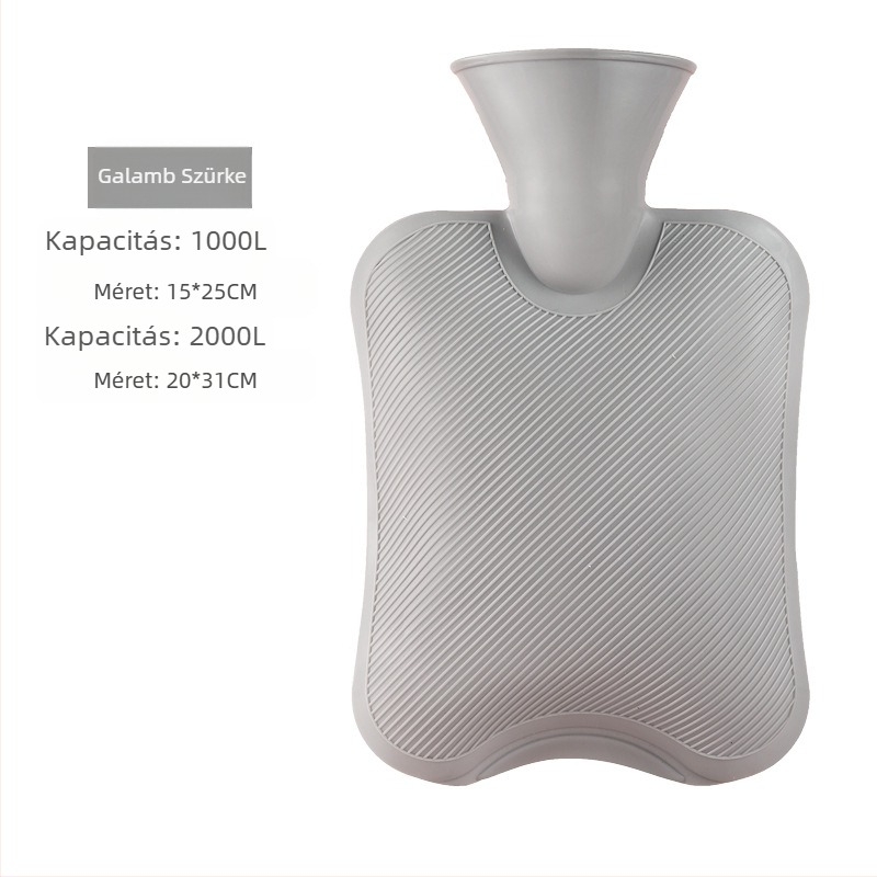 Határokon átnyúló gyártótól származó rajzfilm melegvizes palack, újratölthető, nagy és kis melegvizes zacskók nőknek a has és a kéz melegítésére, Amazon