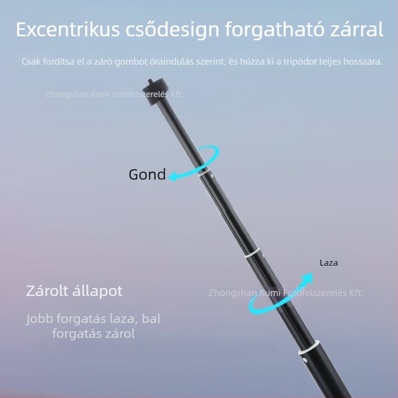 Feiyu hosszabbító rúd Dajiang hatalmas mobiltelefon-stabilizátor univerzális szelfibot sportkamera gopro13 kézi rúd