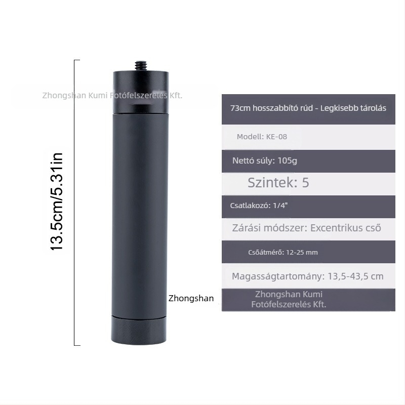 Feiyu hosszabbító rúd Dajiang hatalmas mobiltelefon-stabilizátor univerzális szelfibot sportkamera gopro13 kézi rúd