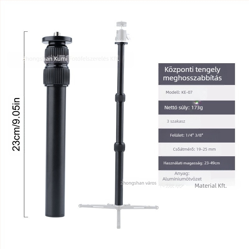 Feiyu hosszabbító rúd Dajiang hatalmas mobiltelefon-stabilizátor univerzális szelfibot sportkamera gopro13 kézi rúd