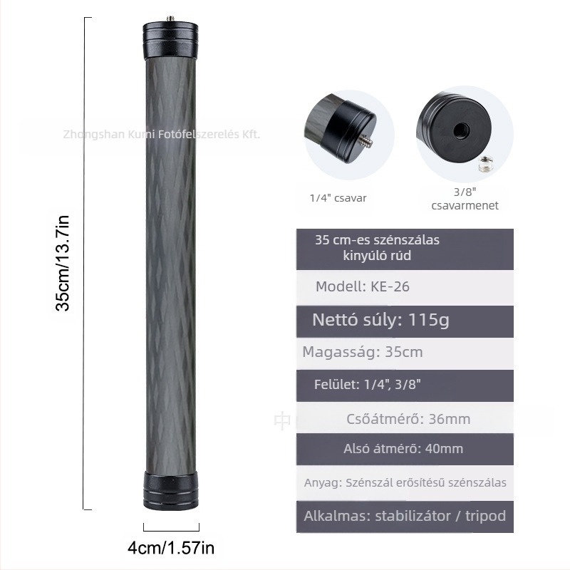 Feiyu hosszabbító rúd Dajiang hatalmas mobiltelefon-stabilizátor univerzális szelfibot sportkamera gopro13 kézi rúd