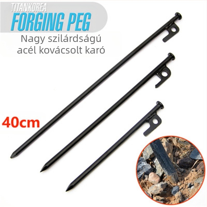 Strandszeg 30CM10 Vészhelyzeti sivatagi festői helyszínre Kemping Műanyag Lakókocsi Utazási Rögzítő Készlet