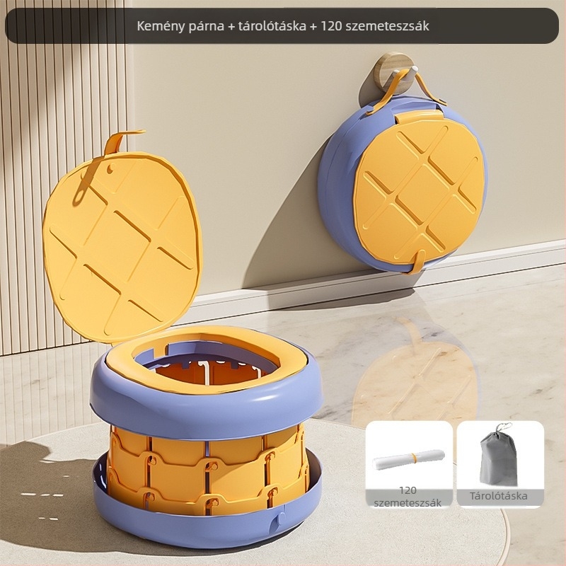 Összecsukható gyerek WC bili gyerek férfi hordozható kültéri piszoár baba női utazó WC