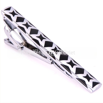 Divatos férfi nyakkendőtű dróthúzással, kristályhéjjal díszített nyakkendőtű, üzleti férfi nyakkendőtű gyári áron, akciós áron