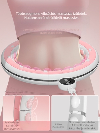 Okos Hula Hoop haserősítő derék Fogyókúrás fitnesz Női vékony has Vékony derék Egyszerű modern haserősítő derék