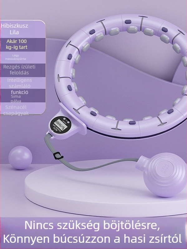 Okos Hula Hoop haserősítő derék Fogyókúrás fitnesz Női vékony has Vékony derék Egyszerű modern haserősítő derék