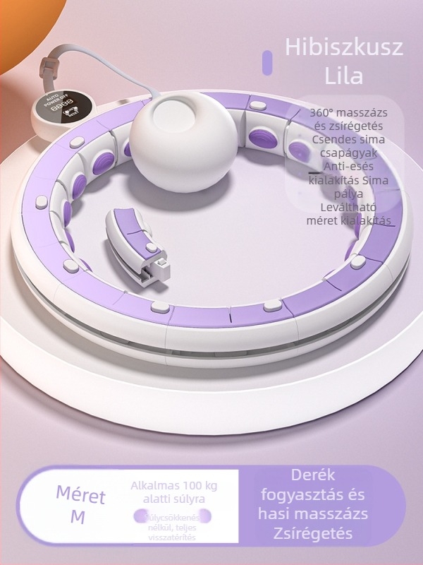 Okos Hula Hoop haserősítő derék Fogyókúrás fitnesz Női vékony has Vékony derék Egyszerű modern haserősítő derék