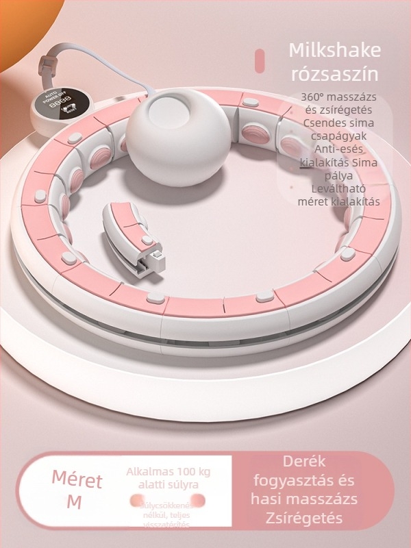 Okos Hula Hoop haserősítő derék Fogyókúrás fitnesz Női vékony has Vékony derék Egyszerű modern haserősítő derék