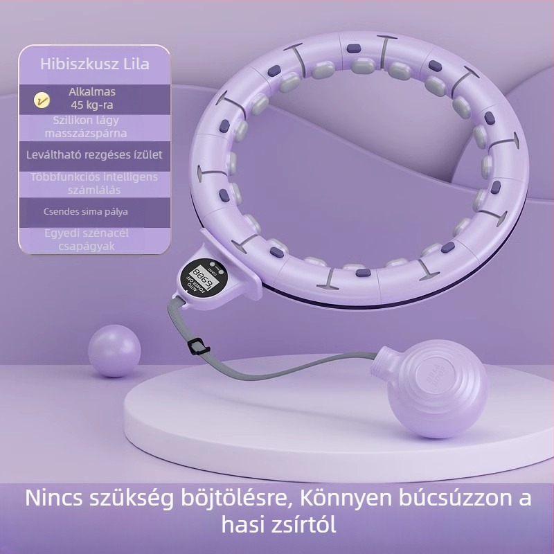 Okos Hula Hoop haserősítő derék Fogyókúrás fitnesz Női vékony has Vékony derék Egyszerű modern haserősítő derék