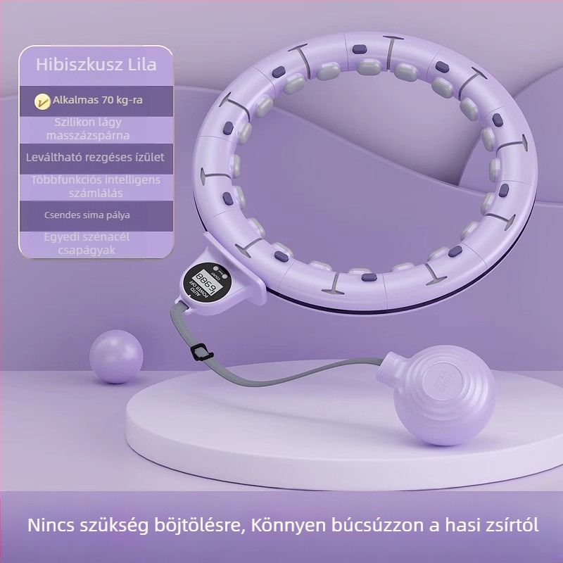 Okos Hula Hoop haserősítő derék Fogyókúrás fitnesz Női vékony has Vékony derék Egyszerű modern haserősítő derék