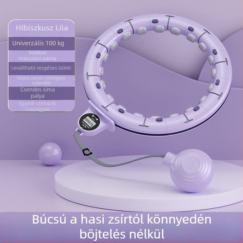 Okos Hula Hoop haserősítő derék Fogyókúrás fitnesz Női vékony has Vékony derék Egyszerű modern haserősítő derék