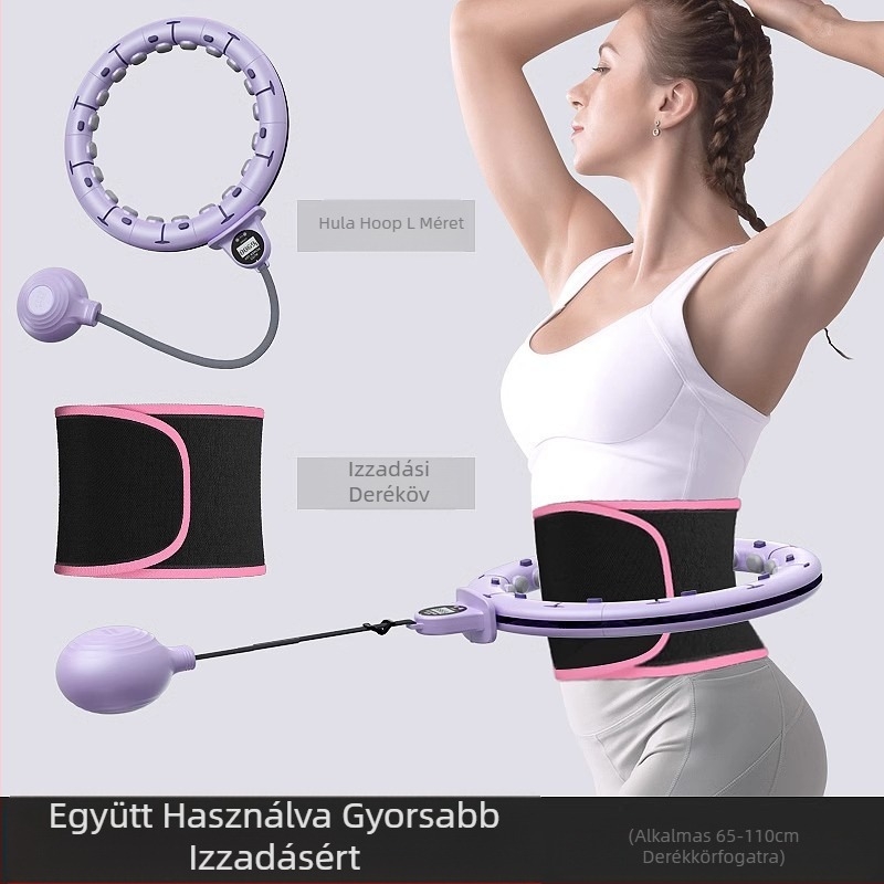 Okos Hula Hoop haserősítő derék Fogyókúrás fitnesz Női vékony has Vékony derék Egyszerű modern haserősítő derék