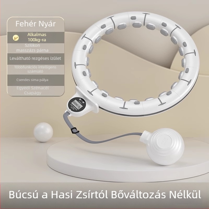 Okos Hula Hoop haserősítő derék Fogyókúrás fitnesz Női vékony has Vékony derék Egyszerű modern haserősítő derék