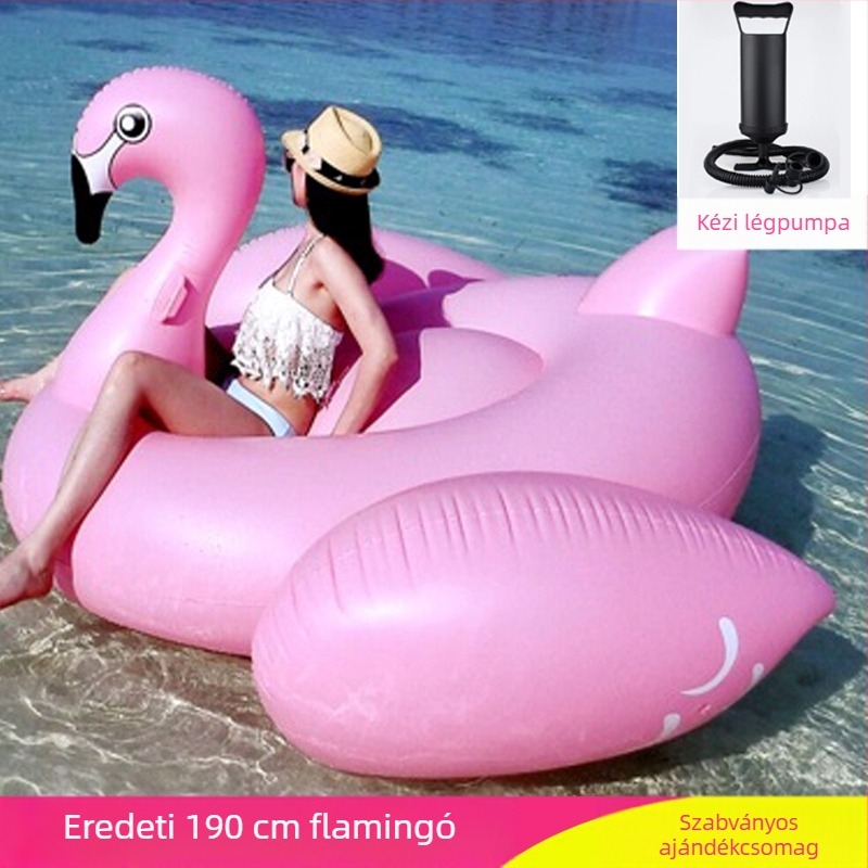 Szemüvegek Nagy Sárga Kacsa Nyári Vakáció Úszó Víz Felfújható Úszógyűrű Tartó Vastag Kacsa Kültéri Rafting Lebegő Ágy