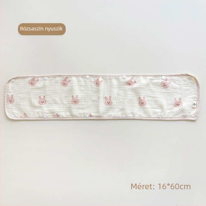 Babakocsi nyáltörölköző háromrészes babakocsi kesztyű pamut gézpánt nyáltörölköző babakocsi harapásgátló vállvédő