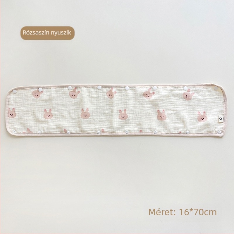 Babakocsi nyáltörölköző háromrészes babakocsi kesztyű pamut gézpánt nyáltörölköző babakocsi harapásgátló vállvédő