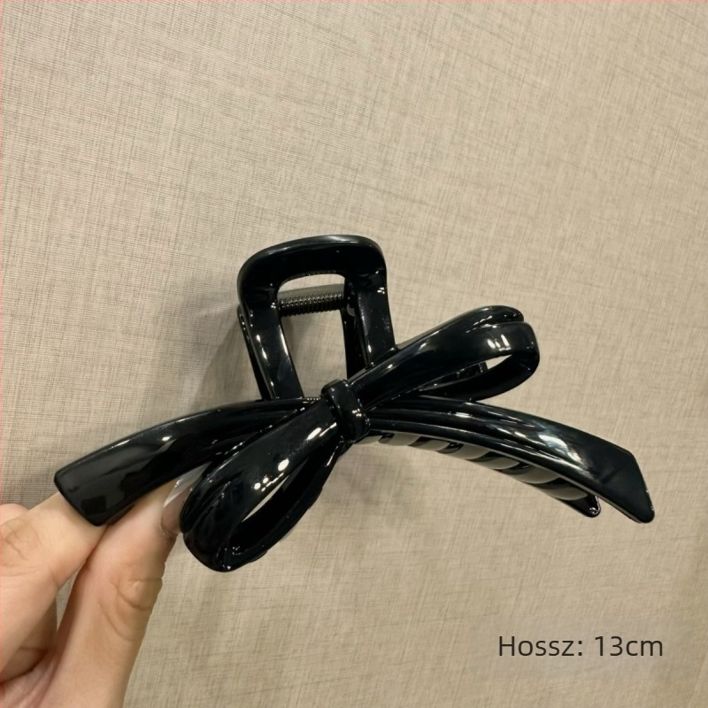 Japán csúcskategóriás aranyos fehér sugárzó hullámos pöttyös divatos többtestű édes nagy méretű, fej hátulján lévő cápa lány hajtűs hajdíszek