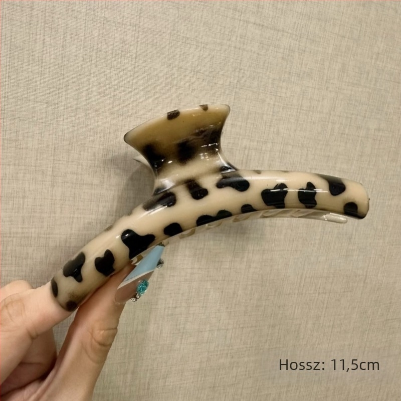 Japán csúcskategóriás aranyos fehér sugárzó hullámos pöttyös divatos többtestű édes nagy méretű, fej hátulján lévő cápa lány hajtűs hajdíszek