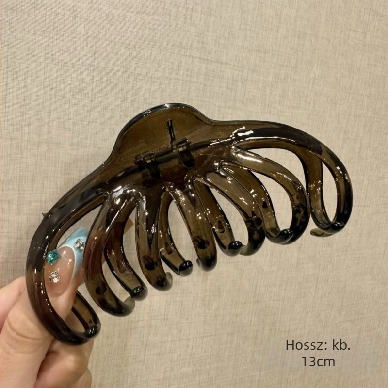 Japán csúcskategóriás aranyos fehér sugárzó hullámos pöttyös divatos többtestű édes nagy méretű, fej hátulján lévő cápa lány hajtűs hajdíszek