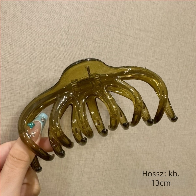 Japán csúcskategóriás aranyos fehér sugárzó hullámos pöttyös divatos többtestű édes nagy méretű, fej hátulján lévő cápa lány hajtűs hajdíszek