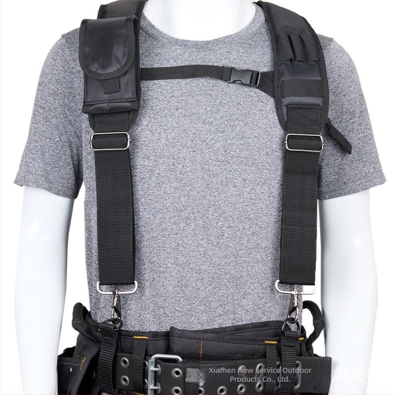 [Határokon átnyúló közvetlen szállítás] X-Type multifunkciós szerszámszíj famegmunkáláshoz, vízvezeték-szereléshez, szerszámtáska készlet hozzáillő fekete pánttal