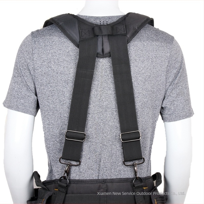 [Határokon átnyúló közvetlen szállítás] X-Type multifunkciós szerszámszíj famegmunkáláshoz, vízvezeték-szereléshez, szerszámtáska készlet hozzáillő fekete pánttal