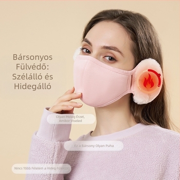 Őszi és téli hőmaszkok hőtárolóval és -keringtetéssel, szélálló kültéri kerékpározáshoz, tiszta pamutból készült, meleg, háromdimenziós, hőmérséklet-rögzítő, vastagított maszkok