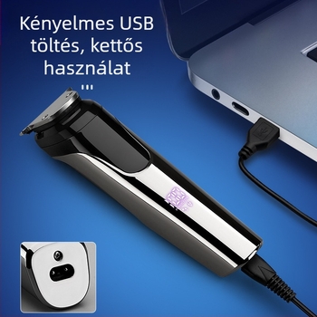 2021-es, határokon átnyúló új LED-es digitális kijelzős elektromos hajvágó, orrhajvágóval, háztartási fodrászati elektromos hajvágóval