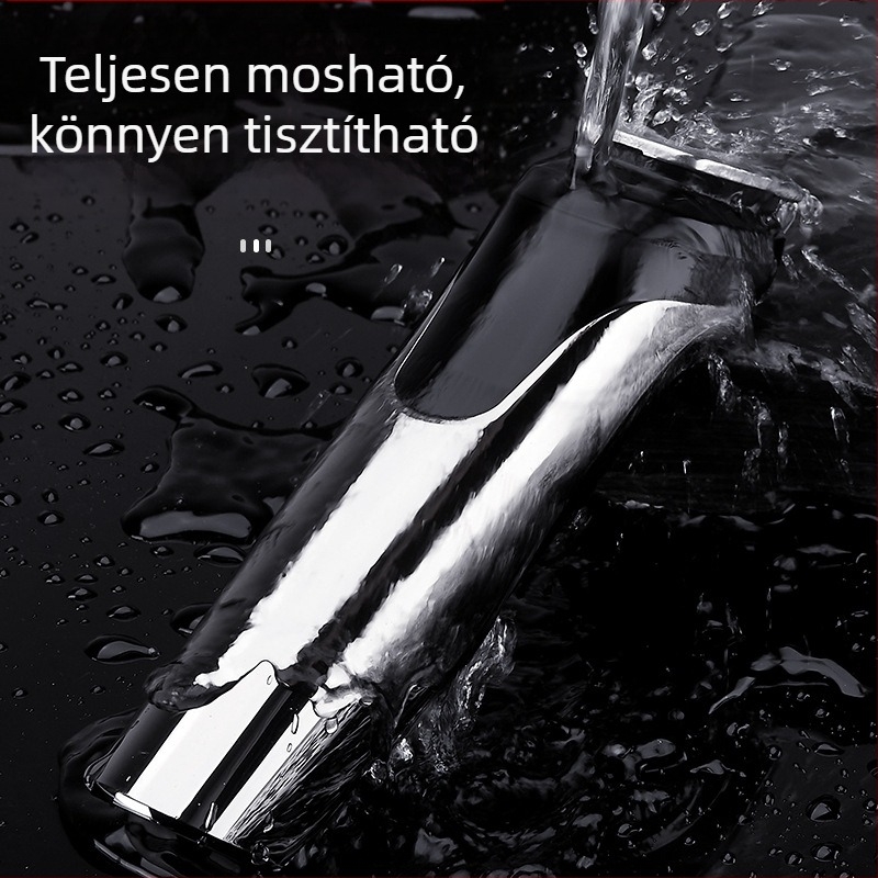 2021-es, határokon átnyúló új LED-es digitális kijelzős elektromos hajvágó, orrhajvágóval, háztartási fodrászati elektromos hajvágóval