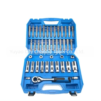 18 darabos készlet, 43 darabos készlet, 50 darabos készlet, lengéscsillapító felső ülés csavar, felső ragasztó eltávolító, dugókulcs szerszám