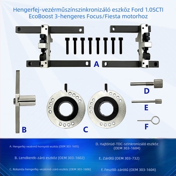 Ford Escape/Focus 1.0t háromhengeres motorvezérlés-rögzítő szerszám 303-1605, 303-1604