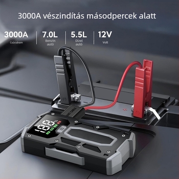 Jump Starter autó vészindító tápegység légpumpa többfunkciós gép az Amazon népszerű multifunkciós külső akkumulátora