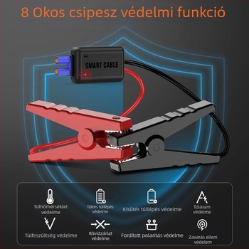 Jump Starter autó vészindító tápegység légpumpa többfunkciós gép az Amazon népszerű multifunkciós külső akkumulátora