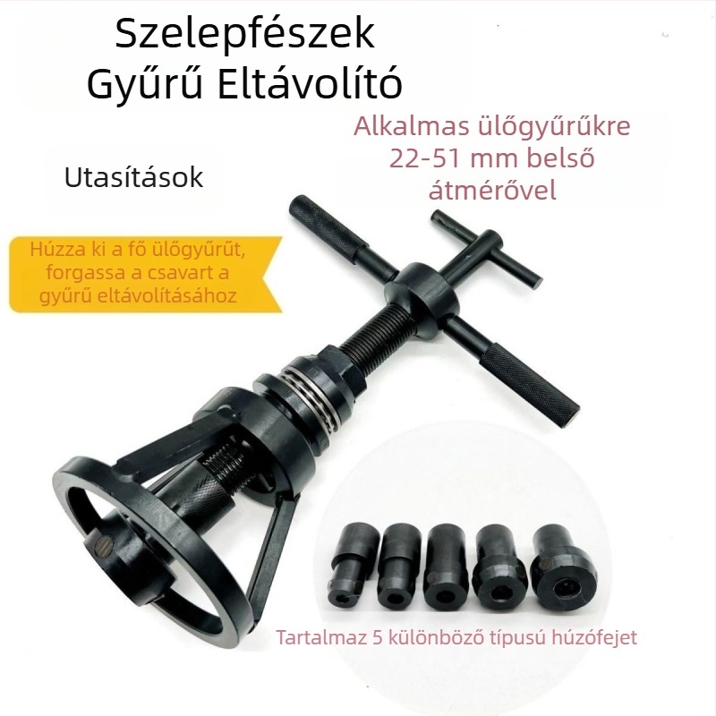 Új szelepülék-kihúzó, nagy, közepes és kis motorülés-lehúzó, univerzális hengerlehúzó szerszám