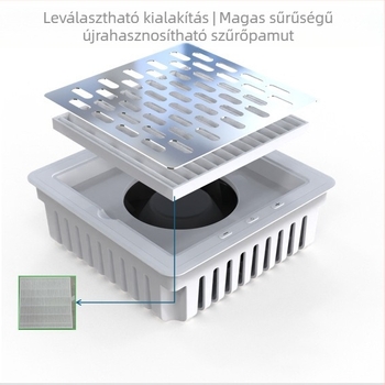 36 W-os szupererős körömlakklemosó, 5 sebességes, állítható légmennyiségű porszívó, környezetbarát, nagy sűrűségű porszívó, pamutból készült hordozható porszívó