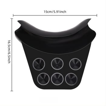 Fodrászati szilikon samponpárna tapadókoronggal Sampon matrac sampon nyakpárna sampon mosdó párna fodrászat