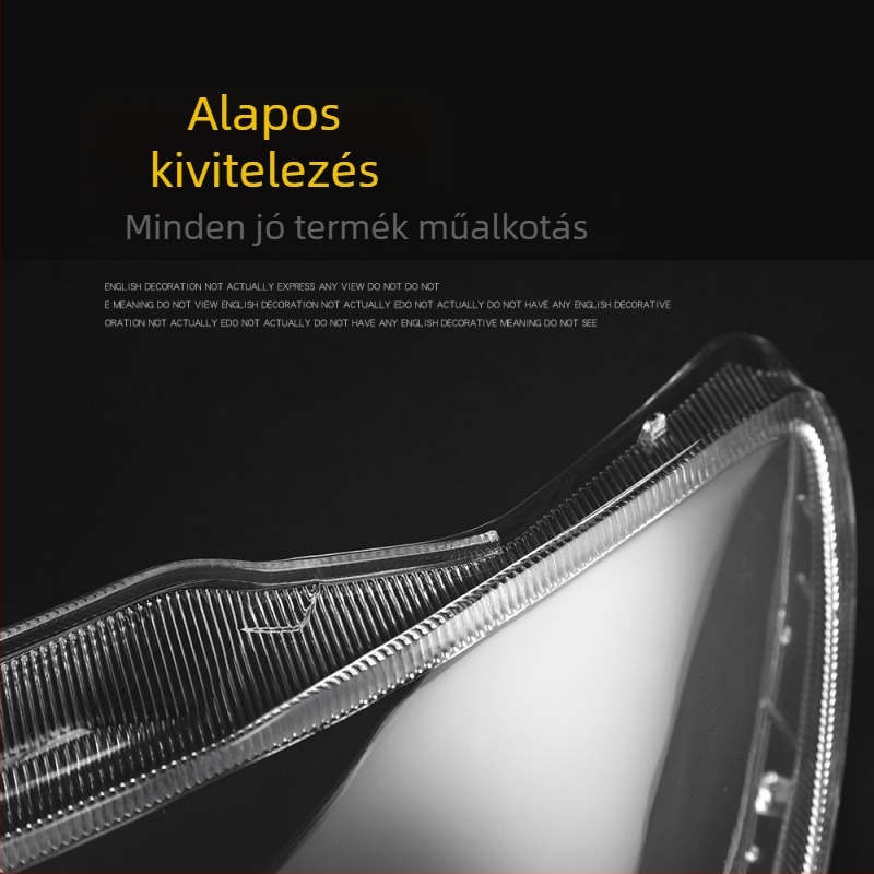 Alkalmas Outlander fényszóróburkolathoz 04-06 Mitsubishi Outlander EX fényszóró átlátszó lámpaház lámpamaszk