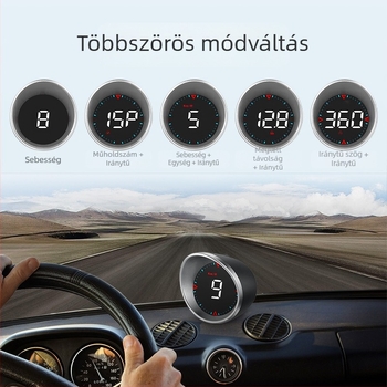 Autós GPS head-up kijelző HUD autó Univerzális sebességmérő HD hordozható kijelző gyártó spot