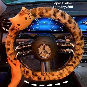 Új, nyúlszőrméből készült leopárd kormánykerék-huzat belső kellékek gyártói nagykereskedelemben exportálnak egy generációt az Amazonon.