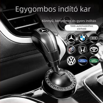 Határokon átnyúló új autó egygombos indító gyújtáskapcsoló gomb billenő dekoratív matricák védőburkolat autós kiegészítők módosítása