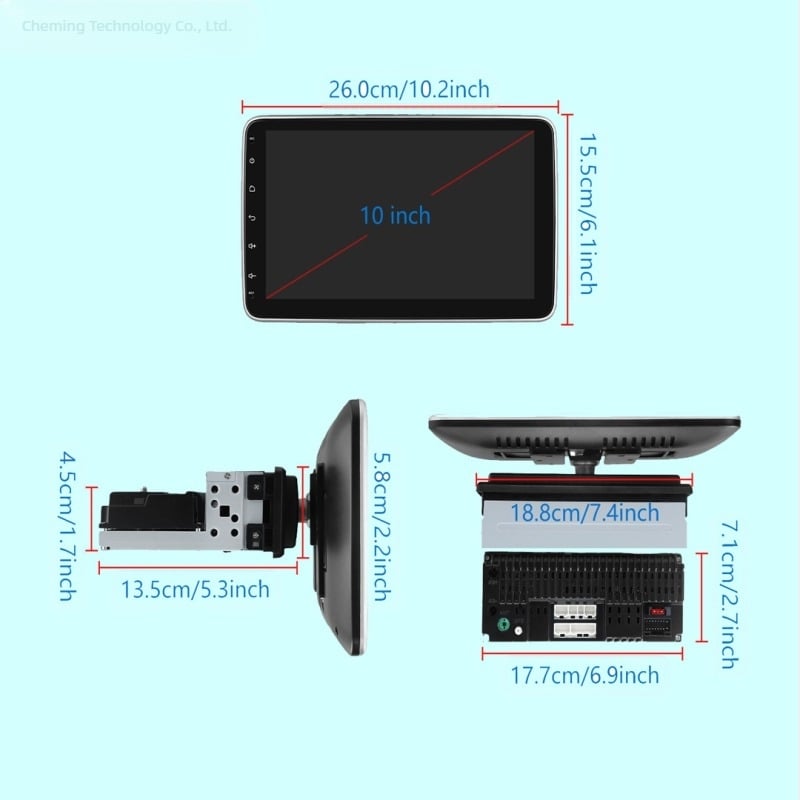 Alkalmas Android 13.0 Volkswagen Thin Model (4+64) vezeték nélküli Carplay autós navigáció központi vezérléshez integrált
