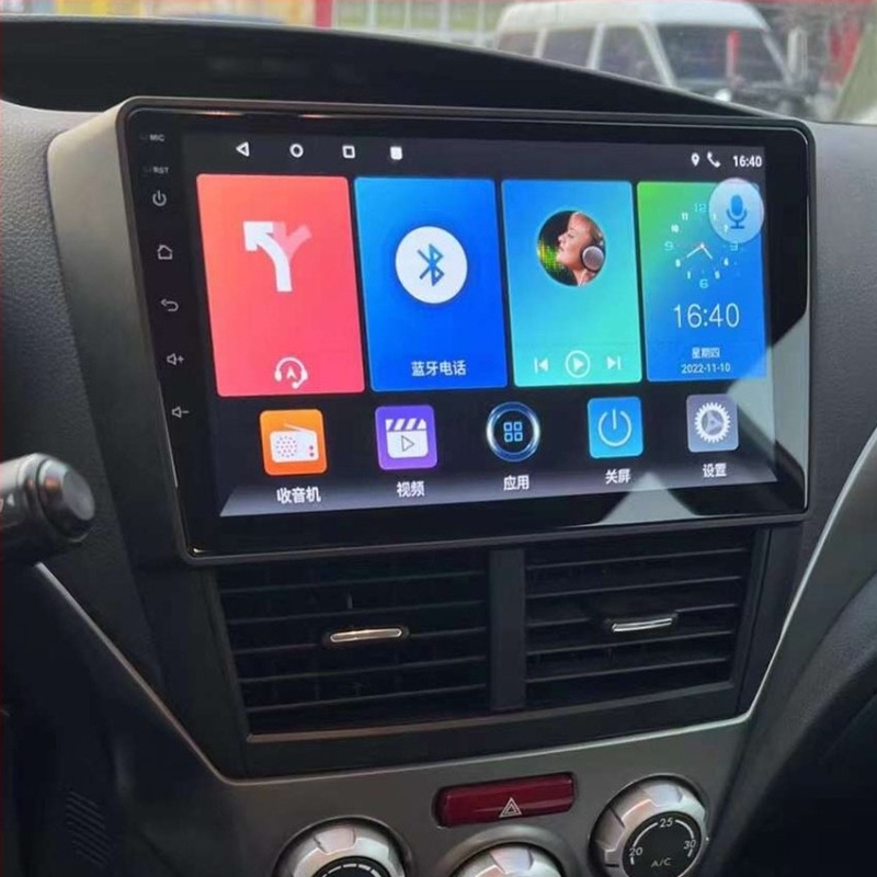 Subaru Forester Forest 2008-2012-hez dedikált Android nagyképernyős intelligens autós navigáció GP