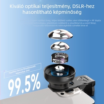 Az Apexel új Ba Wei mobiltelefon makró objektívje HD AF Lotus bevonattal, professzionális ékszerazonosítással és kültéri fotózással
