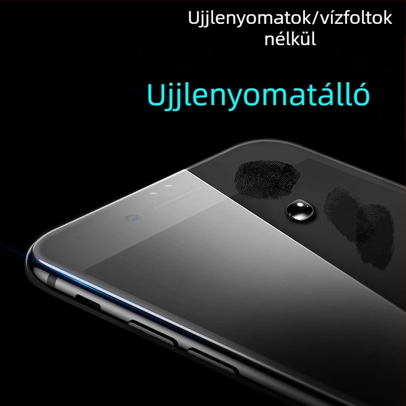 iPhone13 teljes képernyős, edzett fóliával, 3D teljes illeszkedésű Apple 12ProMax/13Pro mobiltelefon védőmatricával