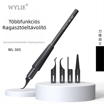 Willy Wl-365 (Blade Warrior) Multifunkciós kézi polírozó és ragasztóeltávolító kés, kifejezetten mobiltelefon alaplap javításhoz tervezve