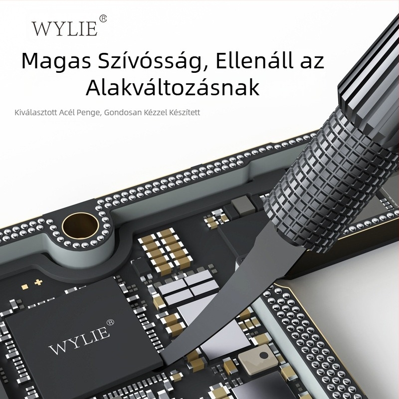 Willy Wl-365 (Blade Warrior) Multifunkciós kézi polírozó és ragasztóeltávolító kés, kifejezetten mobiltelefon alaplap javításhoz tervezve