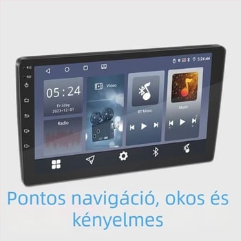 9 hüvelykes Android rendszer Bluetooth Carplay navigáció Intelligens többfunkciós készülék 2+64g