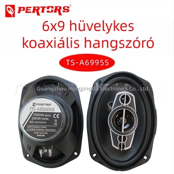 Autórádió hangszóró Qpertors Qp-A6995S 6x9 hüvelykes koaxiális hangszóró autós átalakító hangszóró