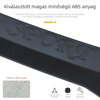 Általános SUV ferdehátú hátsó spoiler paszta típusú, nem perforált csomagtartó spoiler farrobbanás autó módosítási kiegészítők